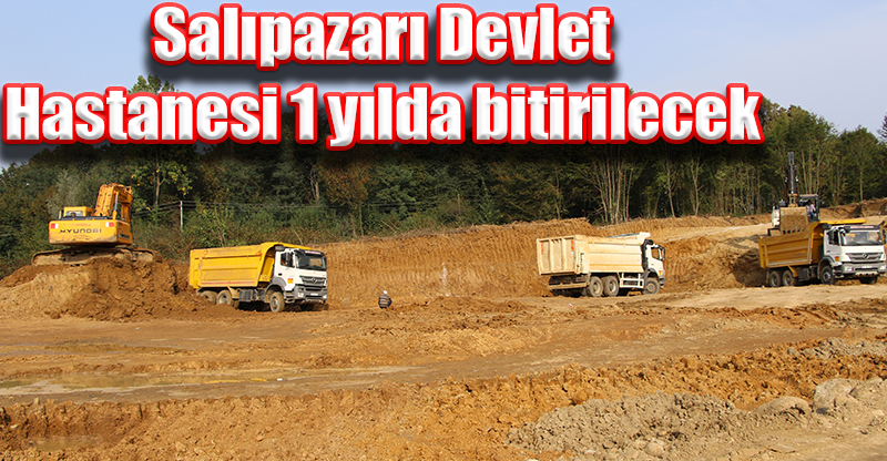 Salıpazarı Devlet Hastanesi 1 yılda bitirilecek