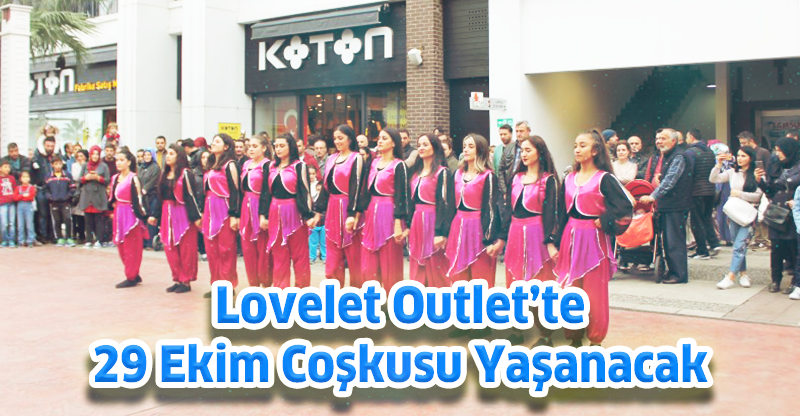 Lovelet Outlet’te 29 Ekim Coşkusu