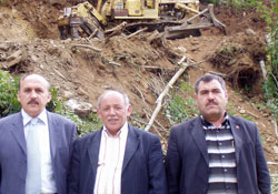 Şelalelere çevre yolu