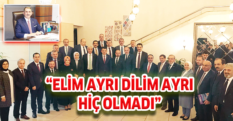 'ELİM AYRI DİLİM AYRI HİÇ OLMADI'