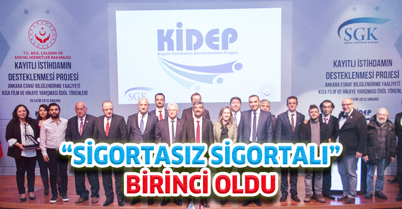 "Sigortasız Sigortalı" Birinci Oldu