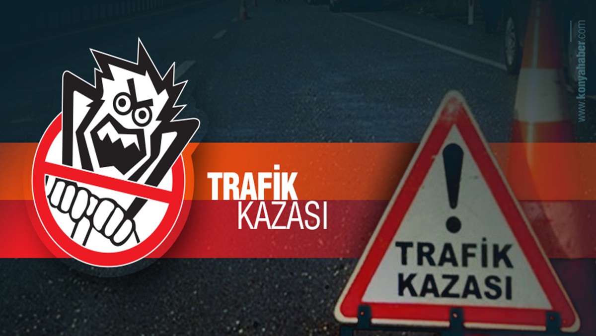 TRAFİK KAZASI: 1 YARALI