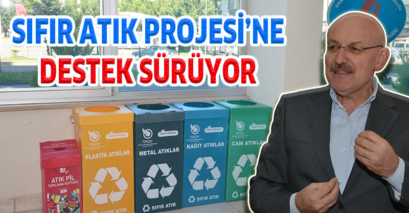 Sıfır Atık Projesi'ne Destek Sürüyor