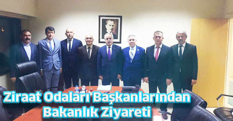 Ziraat Odaları Başkanlarından Bakanlık Ziyareti
