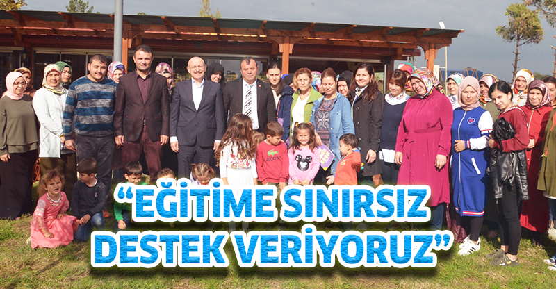 Eğitime Sınırsız Destek Veriyoruz