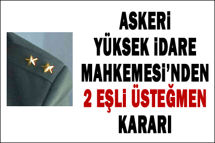İki eşli üsteğmen meslekten atıldı