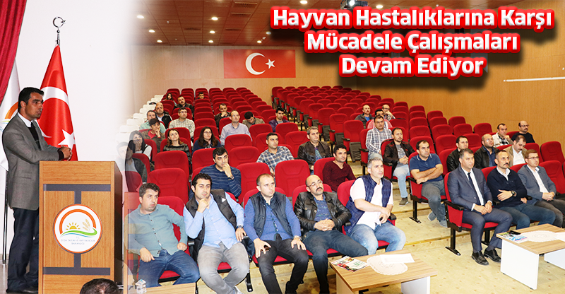 Hayvan Hastalıklarına Karşı Mücadele Çalışmaları Devam Ediyor