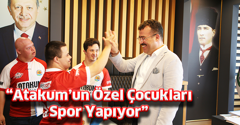“Atakum’un Özel Çocukları Spor Yapıyor”