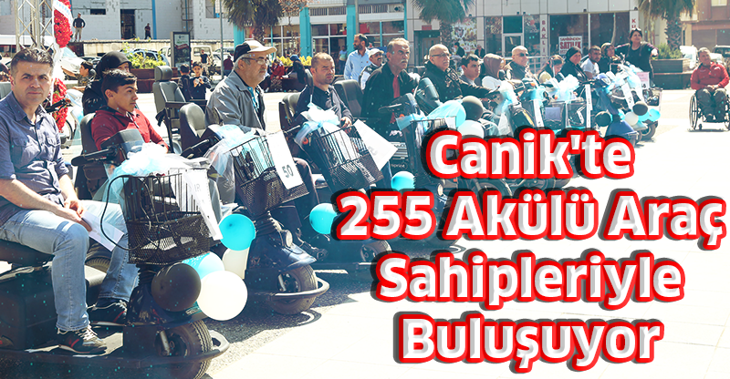 Canik'te 255 Akülü Araç Sahipleriyle Buluşuyor