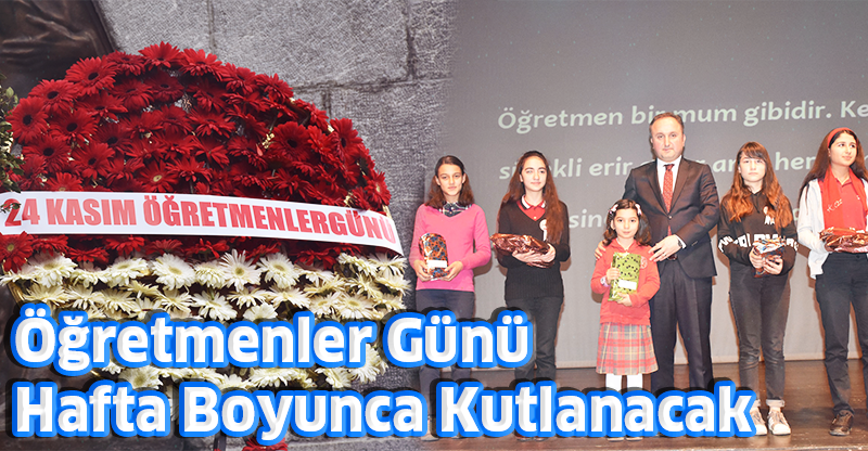 Öğretmenler Günü Hafta Boyunca Kutlanacak