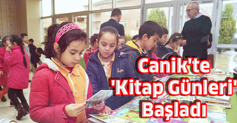 Canik'te 'Kitap Günleri' başladı