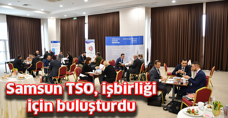 Samsun TSO, işbirliği için buluşturdu