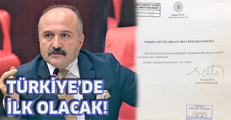 TÜRKİYE’DE İLK OLACAK!