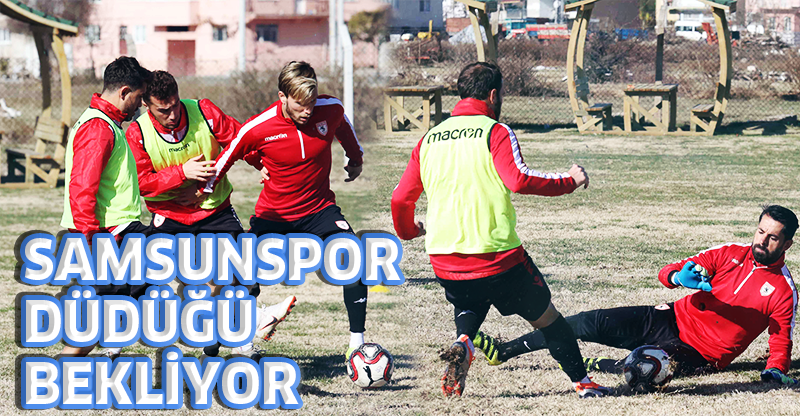 SAMSUNSPOR DÜDÜĞÜ BEKLİYOR