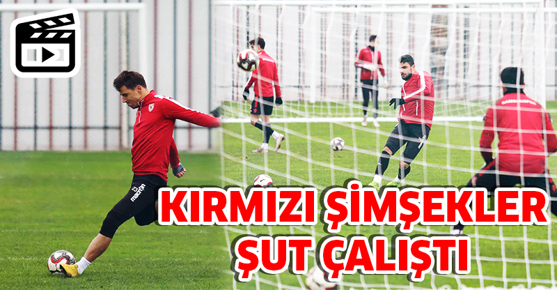 KIRMIZI ŞİMŞEKLER ŞUT ÇALIŞTI