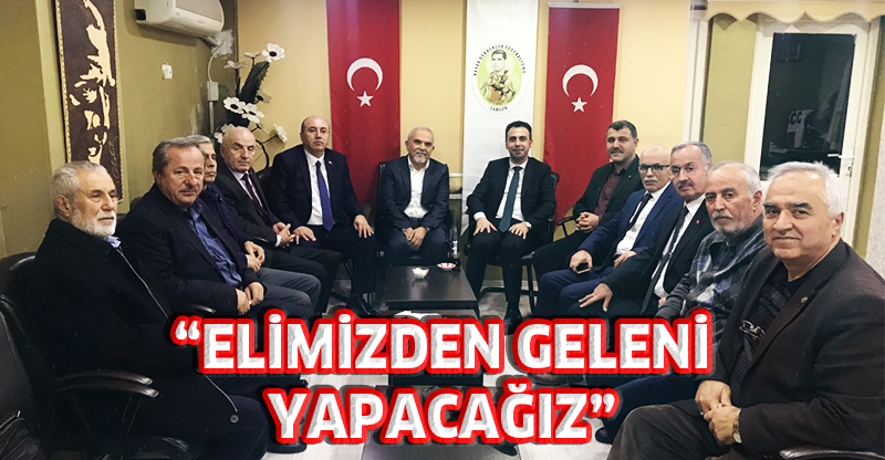 “ELİMİZDEN GELENİ YAPACAĞIZ”