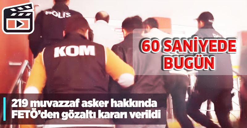 60 SANİYEDE BUGÜN