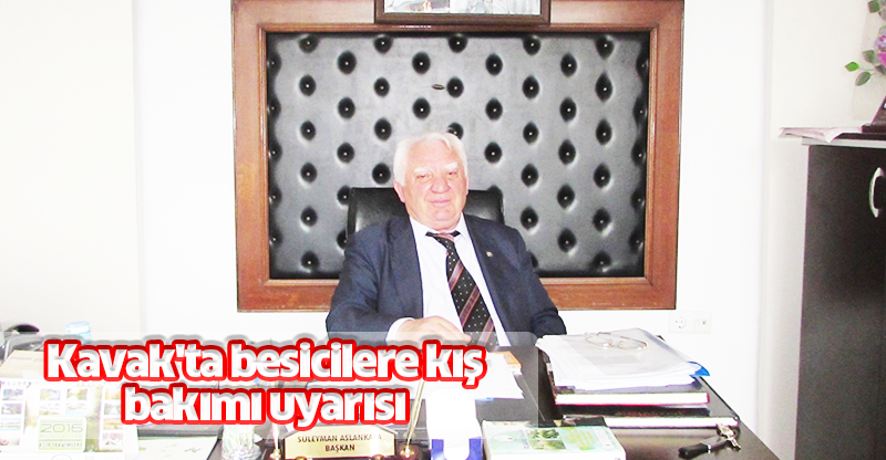 Kavak'ta besicilere kış bakımı uyarısı