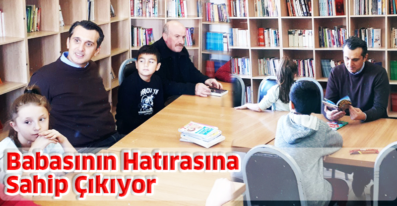 Babasının Hatırasına Sahip Çıkıyor