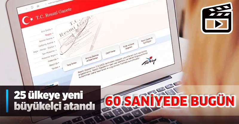 60 SANİYEDE BUGÜN
