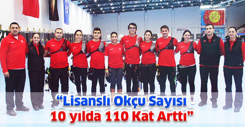 "Lisanslı Okçu Sayısı 10 yılda 110 Kat Arttı"