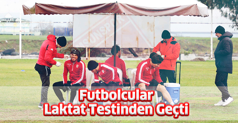 Futbolcular Laktat Testinden Geçti