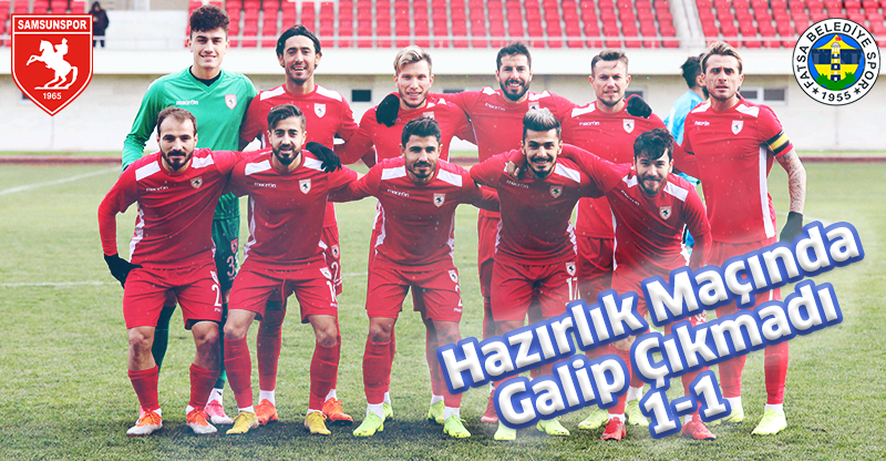 HAZIRLIK MAÇINDA GALİP ÇIKMADI