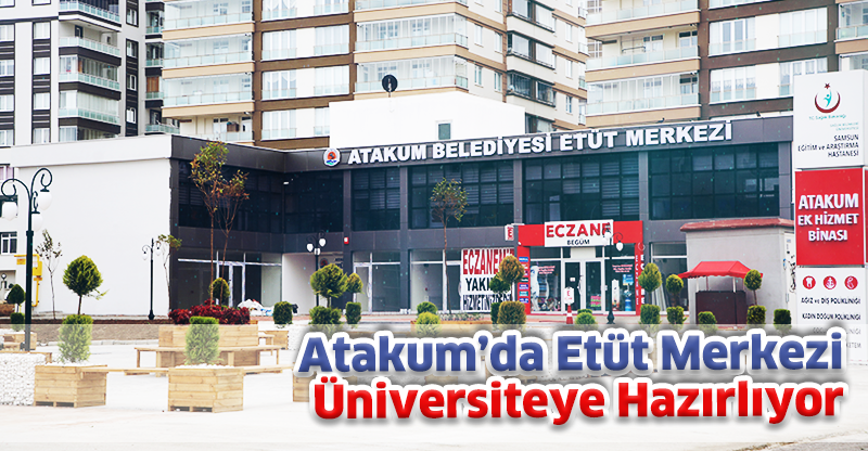 Atakum’da Etüt Merkezi Üniversiteye Hazırlıyor