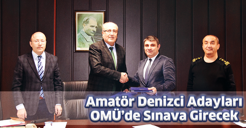 Amatör Denizci Adayları OMÜ’de Sınava Girecek