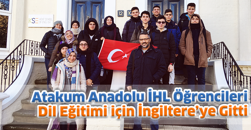 Atakum Anadolu İHL Öğrencileri Dil Eğitimi için İngiltere’ye Gitti