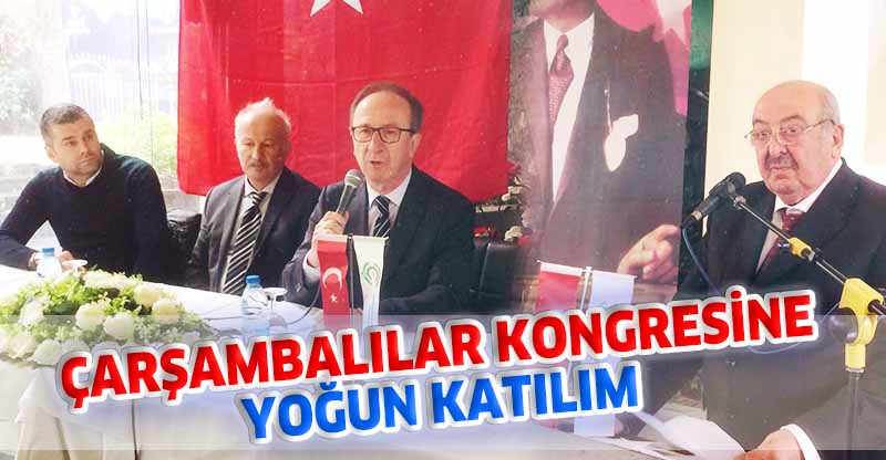 ÇARŞAMBALILAR KONGRESİNE YOĞUN KATILIM