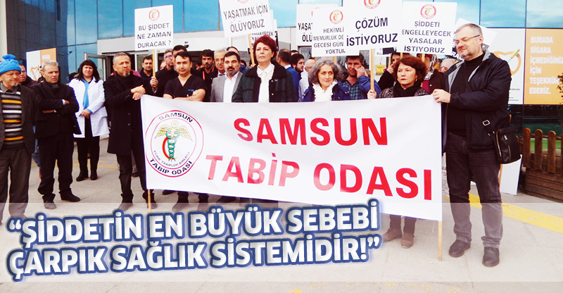 "ŞİDDETİN EN BÜYÜK SEBEBİ ÇARPIK SAĞLIK SİSTEMİDİR"