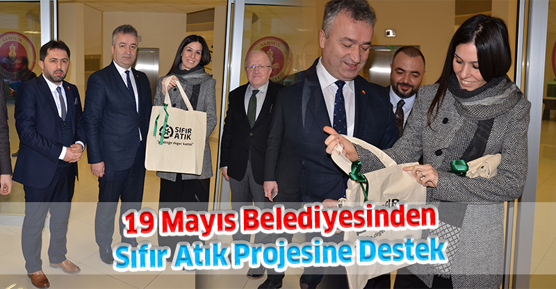 19 Mayıs Belediyesinden Sıfır Atık Projesine Destek