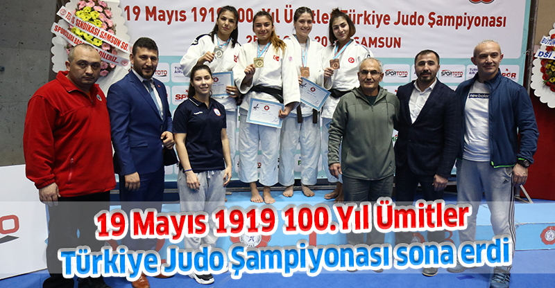 19 Mayıs 1919 100.Yıl Ümitler Türkiye Judo Şampiyonası sona erdi