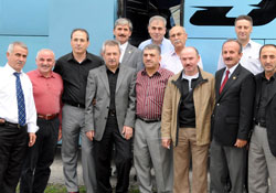 Üyeler Güneydoğu yollarında