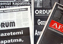 Ordu karardı