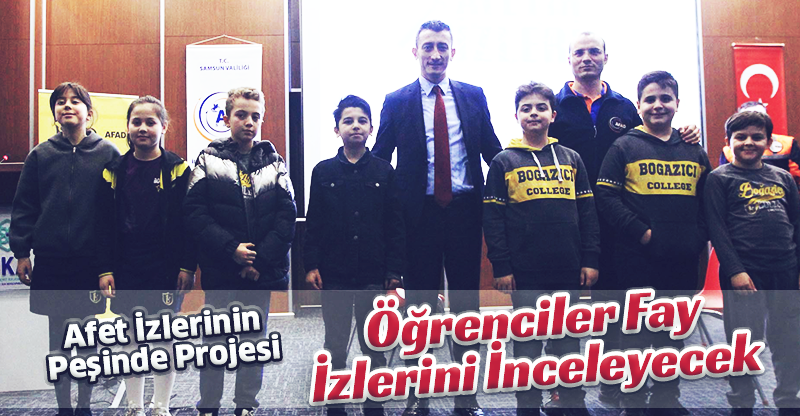 Öğrenciler Fay İzlerini İnceleyecek