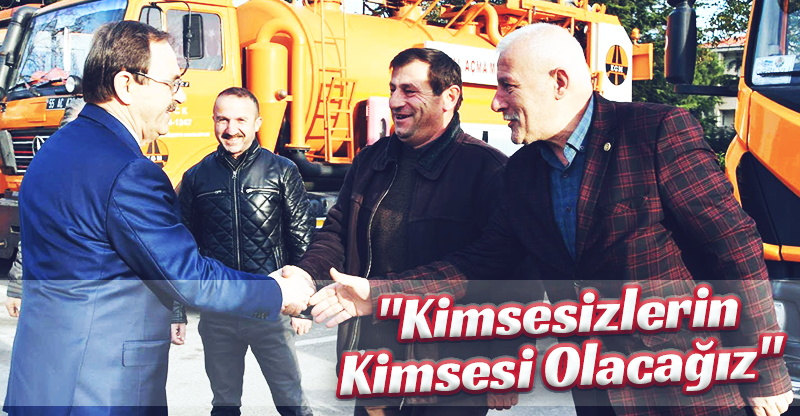 "Kimsesizlerin kimsesi olacağız"