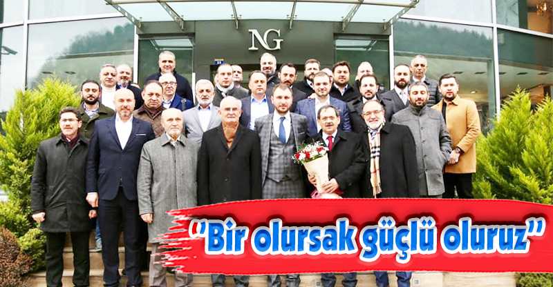 ‘’Bir olursak güçlü oluruz’’