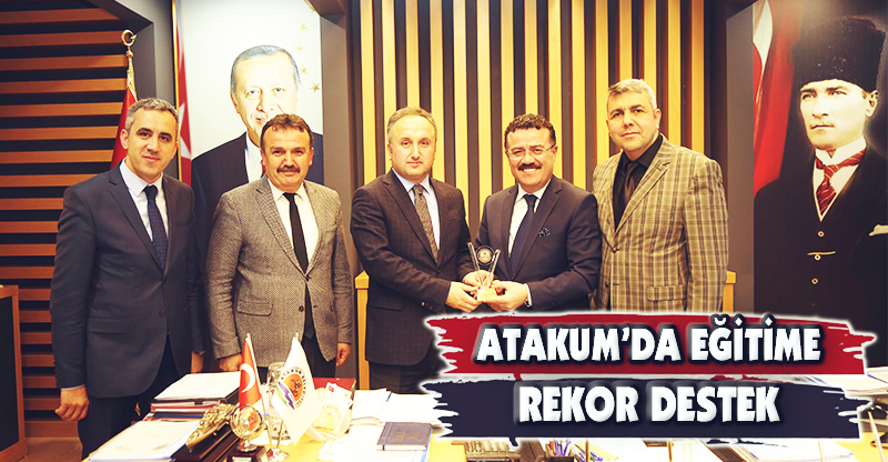ATAKUM’DA EĞİTİME REKOR DESTEK