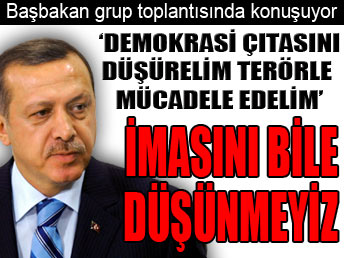 İşte Başbakan'ın konuşması: