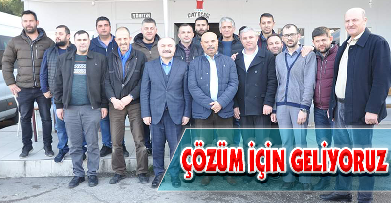 ÇÖZÜM İÇİN GELİYORUZ
