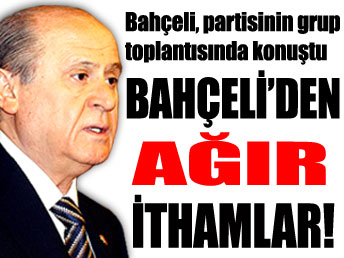 Bahçeli'nin konuşması...