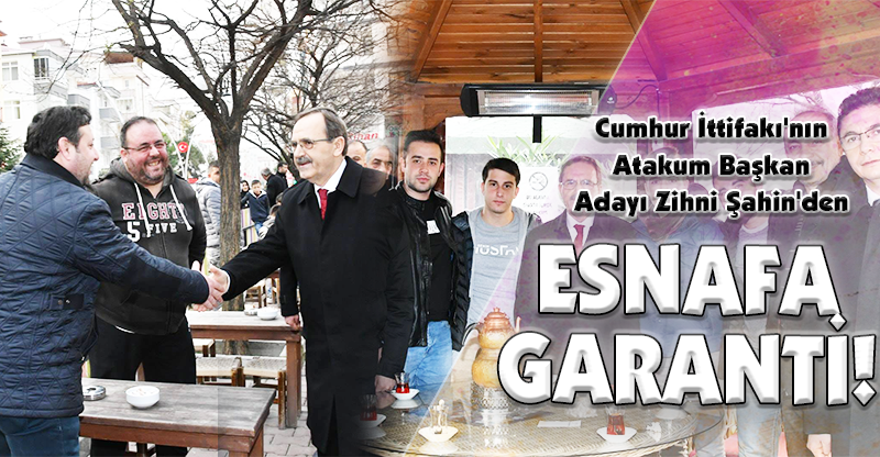 ESNAFA GARANTİ!