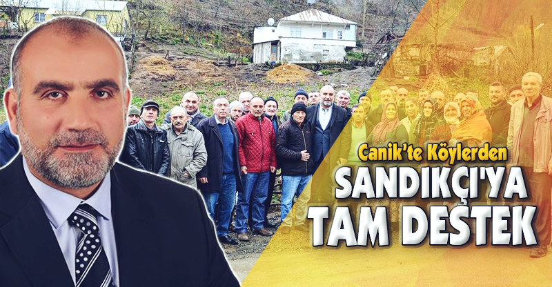 SANDIKÇI'YA TAM DESTEK