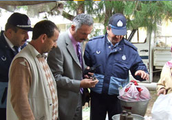 Zabıtadan terazi kontrolü