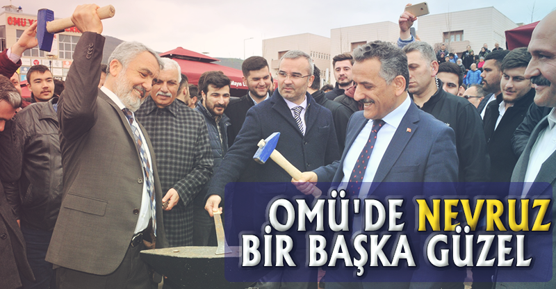 OMÜ'DE NEVRUZ BİR BAŞKA GÜZEL