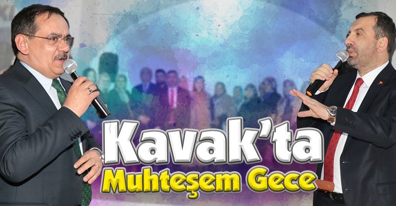 Kavak’ta Muhteşem Gece