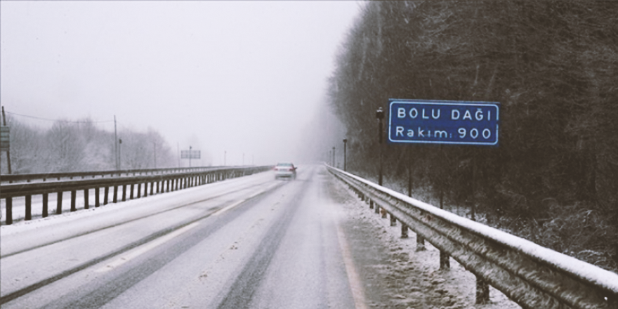 BOLU DAĞI'NDA YOĞUN SİS