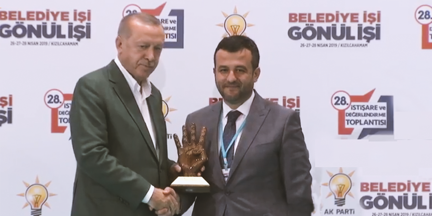 ERDOĞAN’DAN BAŞKAN DOĞAN’A ÖDÜL